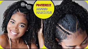 Find recipes, style tips, projects for your home and other ideas to try. Easy Pinterest Inspired Hairstyle For Naturally Curly Hair Cute For Homecoming Youtube