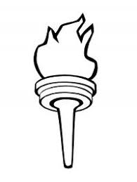 Flame prince paper chibi doll. Olympic Flame Coloring Page 1001coloring Com