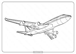 Test your structure in water to see Free Printable Airplane Pdf Coloring Page 08
