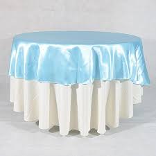 Light Blue 108 Inch Round Overlays Your Wedding Linen