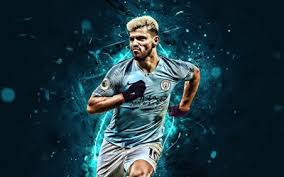 يحذف منشوراته وبات يشعر بـالعار. Download Wallpapers Sergio Aguero Close Up Manchester City Fc Goal Argentine Footballers Soccer England Kun Aguero Premier League Joy Fan Art Man City Neon Lights For Desktop Free Pictures For Desktop Free