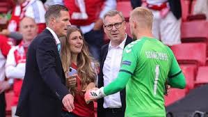 Peter schmeichel of manchester united in action during the fa carling premiership match against leicester city played at old trafford in manchester, england. Euro 2021 Peter Schmeichel Eriksen S Wife Thought He Had Passed Away Marca