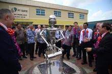 Pt smoe indonesia sembcorp marine ltd operating on an 85 hectare fabrication yard in the kabil industrial zone on batam island, indonesia, pt smoe indonesia pro. Pertama Di Indonesia Pt Smoe Bangun Welding Centre Bertaraf International Batamnews Co Id
