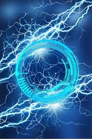 Blue Light Lightning Carnival Print Ad Blue Background Lighting Light Background Image For Free Download