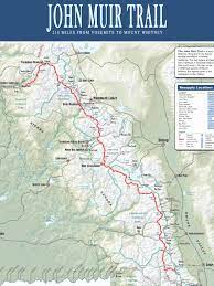 John Muir Trail Map