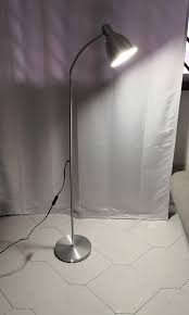 This is a perfect reading lamp with an led bulb. Ikea Floor Lamp With Light Bulb Furniture Home Decor Lighting Supplies On Carousell