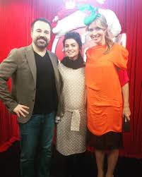 Ведуча програми світське життя на телеканалі 1+1. Vagitna Katya Osadcha Osoromilasya Z Naryadom Foto Shou Biznes Sogodni