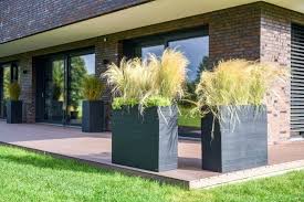 Terrassenbepflanzung Sichtschutz Terrassenpflanzen Sichtschutz Fabelhaft Wpc Sichtschutz Sicht Sichtschutz Pflanzen Sichtschutz Terrasse Pflanzkubel Rechteckig