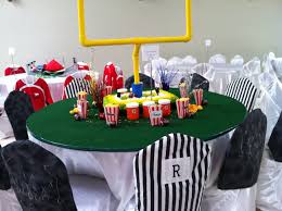 Charity Sports Themed Dinner Football Decoration Football Theme Party Sports Themed Party Football Table Decorations