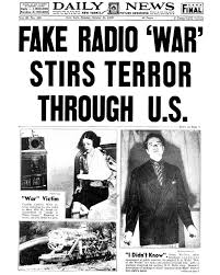 ©news group newspapers limited in england no. Orson Welles War Of The Worlds Did Not Touch Off A Nationwide Hysteria Few Americans Listened Even Fewer Panicked War Of The Worlds World Radio Newspaper Headlines