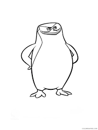 Let them relive the film's experience with this fun collection of free and unique madagascar coloring pages. The Penguins Of Madagascar Coloring Pages Tv Film Printable 2020 09450 Coloring4free Coloring4free Com