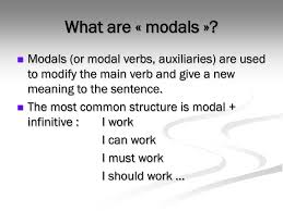 There are a few points to consider when using modal verbs in. Ppt Modals Powerpoint Presentation Free Download Id 4549968