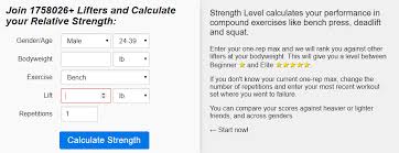 calculating strength are your weightlifting ratios strong