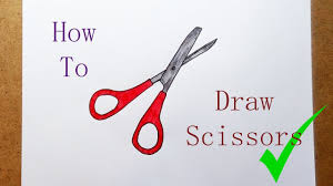 Maybe you would like to learn more about one of these? How To Draw Scissors Very Easy For Kids Step By Step Youtube