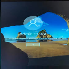 The Specified Domain Either Does Not Exist Or Could Not Be Microsoft Community