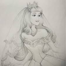My New Sketch Of Aurora Limited Edition Aurora Sleepingbeauty Sleeping Beauty Handmade Drawing Pencil Disney Animation Art Beauty Drawings Disney Art