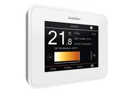 At this point, enter a 4 digit pin code . Heatmiser Room Thermostat Underfloor Heating Controls
