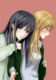 Citrus Yuri Mei X Yuzu Citrus Manga Yuri Anime Yuri Anime Girls