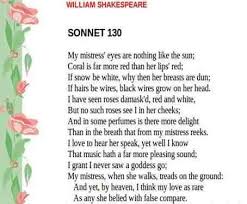 Sonnet 130 Is The Poet S Pragmatic Tribute To His Uncomely Mistress Commonly Referred To As The Dark Lady Because Of Her D Sonnets Thoughts And Feelings Poems