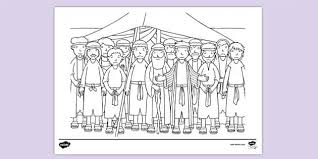 Bible coloring pages joseph coat. Free Bible Colouring Page Joseph And His Brothers Ks1 Twinkl