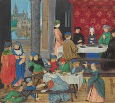 The Temperate And The Intemperate Getty Museum Medieval Art Medieval Medieval Life
