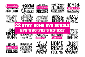 ✓ free for commercial use ✓ high quality images. Stay Home Svg Bundle Graphic By Design Store Bd Net Creative Fabrica