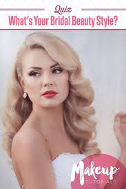 Bridal Quiz What S Your Bridal Beauty Style Makeup Tutorials Beautiful Blonde Hair Wedding Hair Side Hair Inspiration