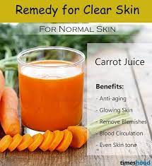 Carrots Juice For Acne Free Clear Skin Home Remedies For Clear Skin Carrot Juice For Skin Beauty Tips For Clear Skin Jus Carotte Recette Jus Thermomix