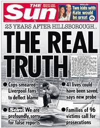 The south yorkshire and west midlands forces agreed the… How The Sun Reported The Hillsborough Disaster Ejheathuca