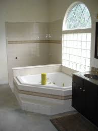 Tile & bathroom sale starts on the 5th january. Shower And Garden Tub With Almond 6 6 Ceramic Tile Tek Tile Custom Tile Designs