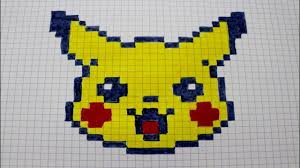 Pikachu En Pixel Art Youtube