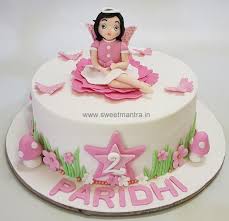 Don't wait to look great. Angel Theme Customized Fondant Cake For Little Girls 2nd Cakesdecor