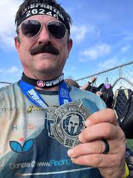 I survived my 89th Spartan Race. Yes, we had to climb the ski jump. The 5k  ended up being 4.5 miles either way 1,500' of elevation gain. 1st race in 4  months.