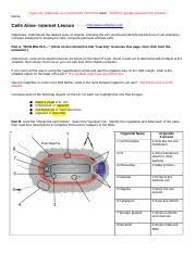 We did not find results for: Cells Alive Webquest Docx Cells Alive Webquest Go To Www Cellsalive Com And Click On Cell Models For This Model You Will Need To Click On The Various Course Hero