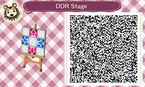 Ddr Stage Pattern Animal Crossing New Leaf Qr Code Qr Codes Animal Crossing Animal Crossing Qr Qr Codes Animals