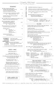 2431 fm 1960 w houston, tx 77068. Liberty Kitchen Oysterette Memorial Menu In Houston Texas Usa
