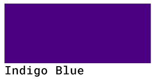 One of the traditional colors of the rainbow and visible light spectrum, the web color is more violet than the original shade. Indigo Blue Color Codes The Hex Rgb And Cmyk Values That You Need