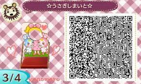 とび森 うさぎ姉妹と 顔出し看板マイデザイン ｑｒコード の画像 ゆのめろ ココット村 森ブログ どうぶつの森amiiboカード とびだせ どうぶつの森 3ds どうぶつの森