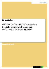 Einkünfte aus der beteiligung an einem unternehmen als stiller gesellschafter unterliegen dem estg. Die Stille Gesellschaft Im Steuerrecht Grin