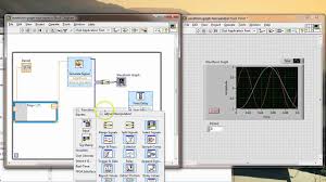 two signals in waveform graph labview