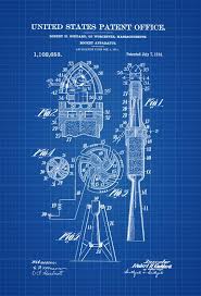 Rocket Apparatus Patent 1914 Space Art Space Poster Space Program Rocket Blueprint Pilot Gift Aircraft Decor Rockets Patent Diagrams Space Art Space Poster Patent Prints