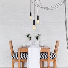 Shop Edison 1 Light Matte Black Plug In Pendant 3 Pack N A Overstock 22887229