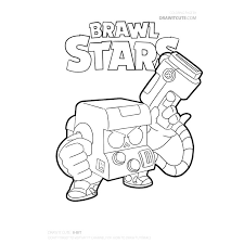 Download een kleurplaat van brawl stars. Technology Coloring Pages Coloring Home
