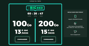 Ces brokers sont devenus populaires sur internet grâce à des campagnes publicitaires massives et à l'utilisation d'influenceurs promettant des gains importants et rapides grâce au trading. Big Red Seulement 3 Jours Pour Profiter D Une Grosse Reduction Sur Ce Forfait 200 Go