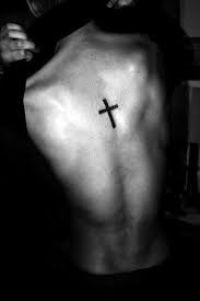 Tattoo kits, needles & machines. Tatto Wallpapers Simple Cross Tattoo On Back