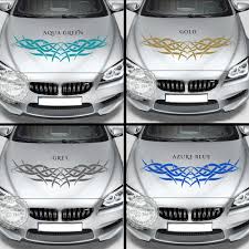 Hippy motors design, make and sell high quality, colourfast, weatherproof vinyl stickers from our uk home. Tribal Car Bonnet Stickers Custom Vinyl Graphic Decals