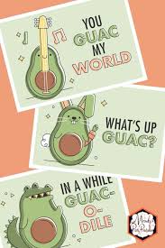 Printable Avocado Puns For A Perfect Fiesta Mandy S Party Printables Party Printables Teacher Appreciation Printables Kids Photo Booth