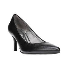 womens life stride sevyn pump size 10 n black polyurethane