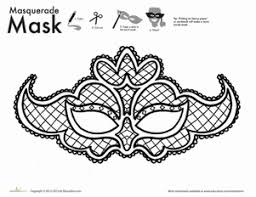 Lace Mask Coloring Coloring Pages Free Printable Coloring Pages Masquerade
