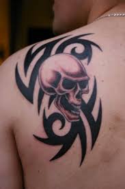 You can start downloading png tribal skull tattoos pictures, which will make your designs different, without paying any fee! Tribal Skull Tattoo Designs